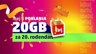 hej  zgrabi 20GB u hej aplikaciji [upl. by Aisatsan]