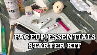 BJD Faceup Essentials Starter Kit  PeachMuffin BJD [upl. by Chastain555]