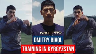 Dmitry Bivol Training in Kyrgyzstan Mountains [upl. by Anawad793]