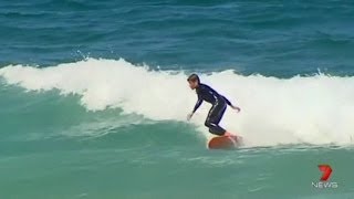 One Direction Liam Payne and Louis Tomlinson surfing in Australia [upl. by Karlin]