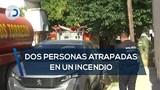 Abejas atacan a familia durante incendio un bebé y dos adultos lesionados [upl. by Ymor]