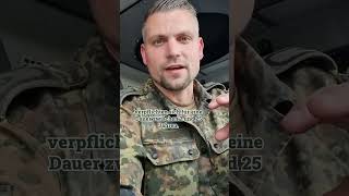 Stimmt es dass man sich bei der Bundeswehr fürs ganze Leben verpflichtet [upl. by Utas]