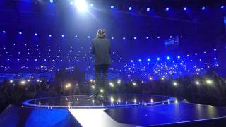 Salvador Sobral Portugal on Eurovision 2017 dress rehearsal [upl. by Ninazan]