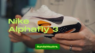 Nike Alphafly 3 Proto  Expert Footwear Reviews by RunAsYouAre [upl. by Hnahc595]