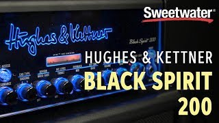 Hughes amp Kettner Black Spirit 200 Guitar Amplifier Review [upl. by Finnie]