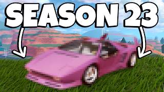 Season 23 REWARDS in Roblox Jailbreak [upl. by Halas]