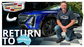 It’s electric only for Cadillacs return to Australia  2025 Cadillac Lyriq first drive [upl. by Holli585]