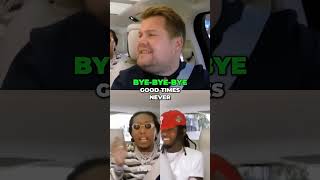 Migos Carpool Karaoke with James Corden rap migos foryou offset quavo takeoff hiphop youtube [upl. by Wystand]