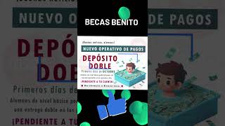 💵📌Estos son los dos pagos que llegarán para becarios durante los primeros días de OCTUBRE 🤑💸 [upl. by Eicarg]