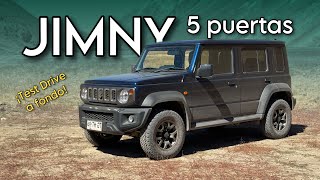 ¡Ahora para la familia  Prueba de manejo al Suzuki Jimny 5 puertas  Review en Español [upl. by Haet799]