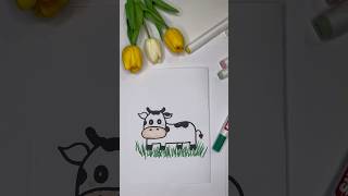 Nkarum enq kovik 🐄🎨 drawing նկարչություն art нарисовать drawing նկարչությունschool [upl. by Aener517]