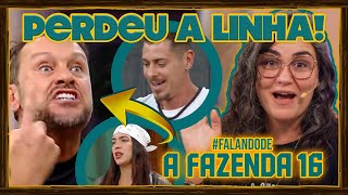 🐔Fazenda16 Albert perde a linha com Sacha e vira piada Gilsão resolve tretar e Luana acaba com ele [upl. by Cooley424]