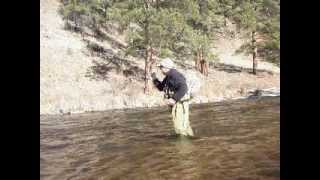 Long line mending for nymph fly fishing [upl. by Fife]