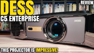 This Projector Is IMPRESSIVE  DESS C5 Enterprise Projector Review [upl. by Harrison558]