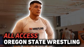 Inside A Division 1 Wrestling Practice With Oregon State [upl. by Ebanreb899]