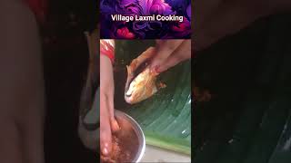 Pomfret Fish Fry villagelaxmicooking cooking [upl. by Ahsikram]