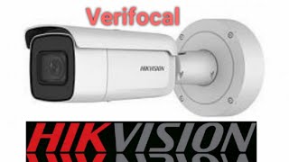 How to Adjust Focus on a Varifocal CCTV  Camera Hikvision TurboHD DS2CE16D1TVFIR3 [upl. by Monro]