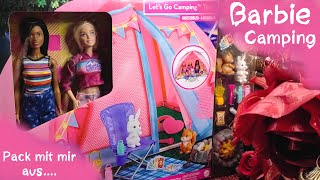 Barbie Camping Set  unboxing auspacken cutiereveal barbie [upl. by Reina]