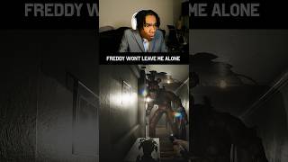 FREDDY WONT LEAVE ME ALONE… horrorgaming scarygaming fnaf [upl. by Llewen]