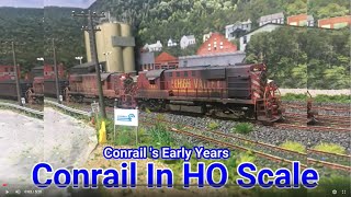 Conrail In HO Scale  Conrails Early Years [upl. by Herv]