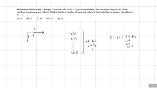 2024 AMC 8 Problem 16 [upl. by Philps185]