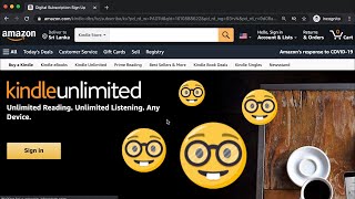 Kindle Unlimited Is it worth it and an easy hack to subscribe [upl. by Ahsemit]
