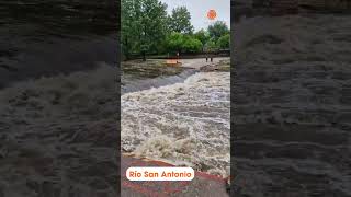 Impresionantes crecidas en los ríos serranos de Córdoba🌊💦 [upl. by Llereg567]