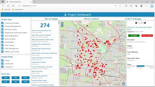 GIS Enabled Project Dashboard [upl. by Hazrit]