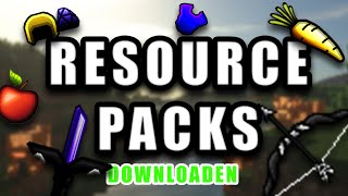 Resourcepacks richtig installieren 2024  Minecraft Tutorial [upl. by Ainirtac]