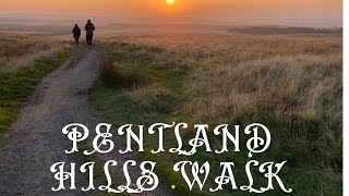 Pentland Hills Walking Route 16 Km  Edinburgh  Scotland [upl. by Boffa848]