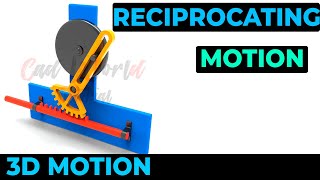 Reciprocating Motion With Quick Return [upl. by Cerallua]