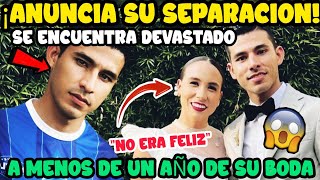 TRISTE DAN NOYOLA ANUNCIA SU SEPARACION A MESES DE HABER CELBRADO SU BODA  EXATLON MX [upl. by Auqinahs]