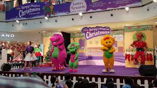 December 2018 Barney Magical Christmas City Square Mall Singapore [upl. by Yaluz]