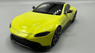 Building a Aston Martin Vantage Model Kit [upl. by Elleirol]