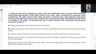 Vascular online training Prof Samer lecture on aortic intervention questions for vascular fellows [upl. by Fedirko]