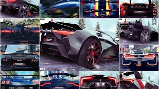 Asphalt 8 ALL SCLASS CARS ENGINES SOUNDS [upl. by Ezaria]