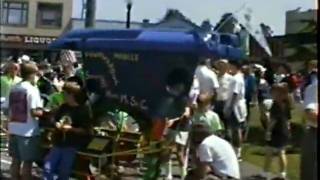 Humboldt County Kinetic Sculpture Race 1992 Arcata Plaza Art Gathering Part 2 [upl. by Neibart]