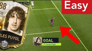 ITS TO EASY TO GET ICON PUYOL IN FIFA 22 MOBILE [upl. by Warila]