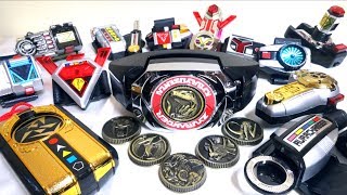 【ヲタファのスーパー戦隊魂 歴代変身アイテム大特集！34】ライブマンからメガレンジャー ！ wotafas SENTAI DX Morpher review 34 [upl. by Cown]