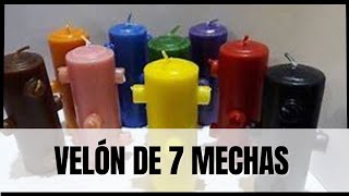 SIGNIFICADO VELÓN DE 7 MECHAS [upl. by Noedig]