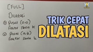 FuLL TRIK MEMAHAMI SOALSOAL DILATASI‼️ [upl. by Yenot230]