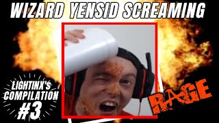 WIZARD YENSID SCREAMING COMPILATION 3 [upl. by Nnylirak]