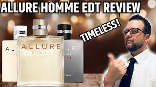 Chanel ALLURE HOMME EDT Full Review  MENS FRAGRANCE REVIEW  A TIMELESS CLASSIC [upl. by Eisinger]