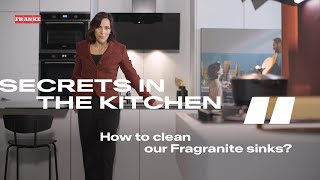 Franke Tips  How to clean our Fragranite Sinks [upl. by Hackney]