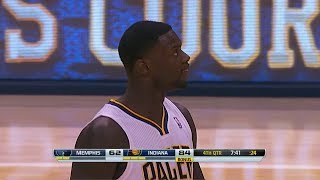 Lance Stephenson TripleDouble Full Highlights vs Grizzlies  13 Points 12 AST 11 REB 20131111 [upl. by Naxela]