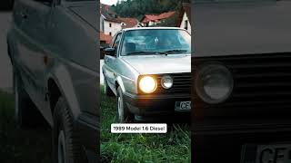 Last year I parted ways with my classic Golf Mk2 volkswagen mk2 classiccars carspotting [upl. by Anaiq288]