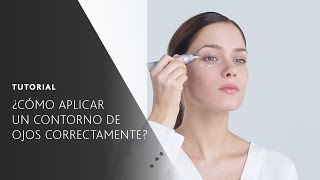 ¿Cómo se aplica Correctamente un Contorno de Ojos Con la Técnica Esthederm  TUTORIALES ESTHEDERM [upl. by Ariay]