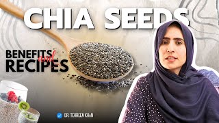 Chia Seeds Superfood Powerhouse  Benefits Recipes amp Easy Uses  TSK Diet HindiUrdu [upl. by Caines]