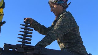 Allfemale Kurdish unit takes on ISIS [upl. by Caty3]