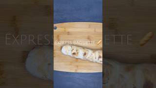 2 Stunden Baguette selber machen 🥖 baguette diy rezepteideen backen schnellerezepte [upl. by Berriman]